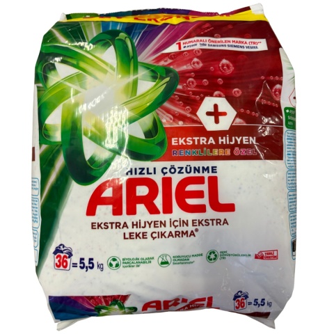 Proszek do Prania do Koloru Ariel Ultra Oxi Ekstra Higiena 5,5 kg