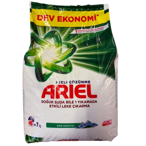 Proszek do prania białego Ariel Zapachowy Mountain Spring 7 kg Proszek do prania białego Ariel Zapachowy Mountain Spring 7 kg