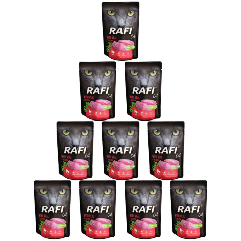 Rafi Cat saszetka cielęcina 10 x 100 g Rafi Cat saszetka cielęcina 10 x 100 g