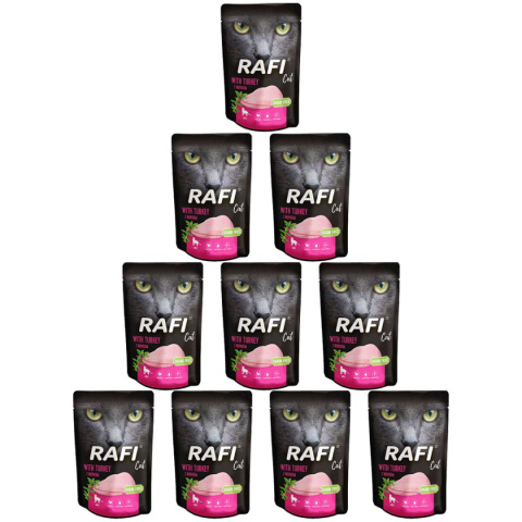 Rafi Cat saszetka indyk 10 x 100 g Rafi Cat saszetka indyk 10 x 100 g
