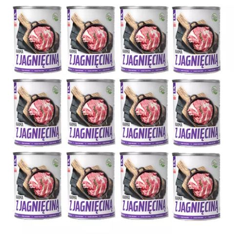 TUF TUF Mokra karma dla psa z jagnięciną 800g x 12szt. TUF TUF Mokra karma dla psa z jagnięciną 800g x 12szt.