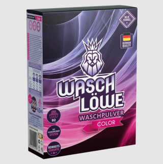 Wasch Löwe Color - Proszek do prania kolorowych tkanin 6,5 kg (92 prania)