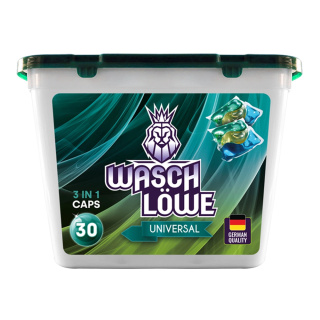 Wasch Löwe TriCaps Universal 3w1 - Kapsułki uniwersalne 30 sztuk