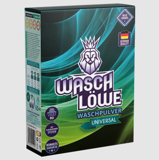 Wasch Löwe Universal - Proszek do prania 6,5 kg (92 prania)