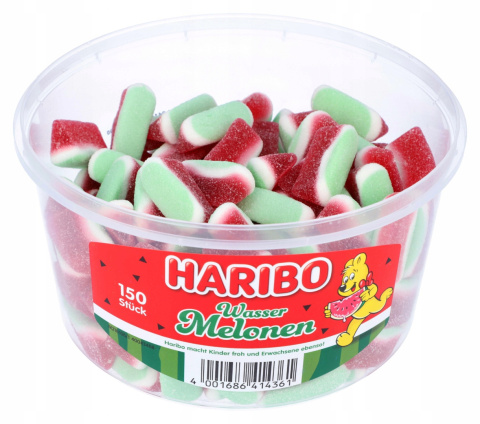 Żelki Haribo Melonen Arbuzowe 1050 g Żelki Haribo Melonen Arbuzowe 1050 g