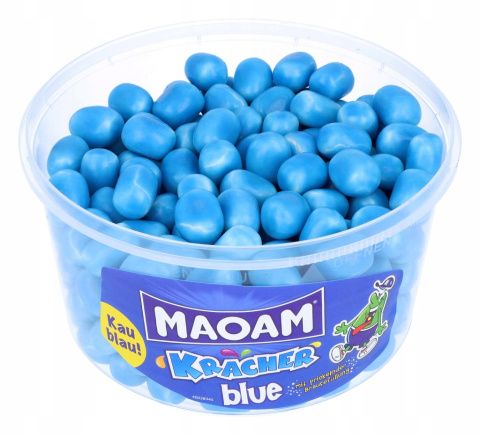 Żelki Maoam Kracher niebieskie Malinowe 1200 g Żelki Maoam Kracher niebieskie Malinowe 1200 g