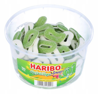 Żelki Saure Apfelringe Haribo 1200 g Kwaśne Jabłko
