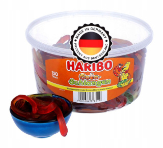 Żelki Haribo Węże Cola Schlangen 1050 g