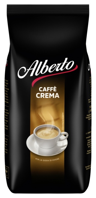 Alberto Caffe Crema kawa ziarnista 1 kg J.J. Darboven
