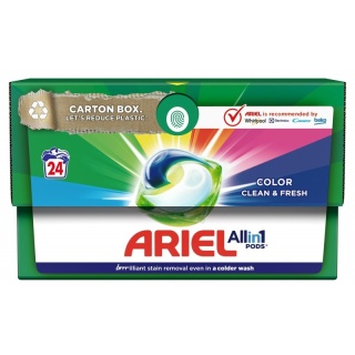 Ariel Kapsułki do Prania Kolor All-in-1 Pods 24szt