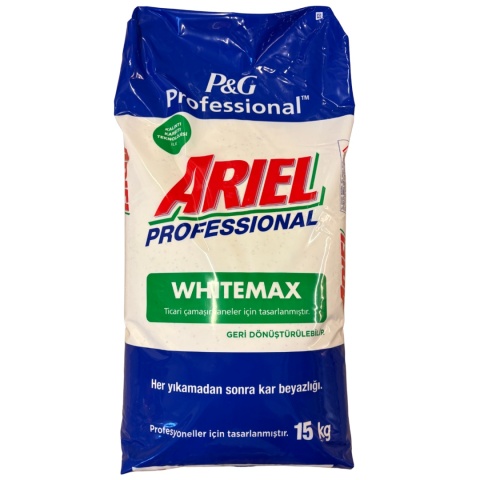 Ariel Professional White Max proszek do prania białego 15kg Ariel Professional White Max proszek do prania białego 15kg