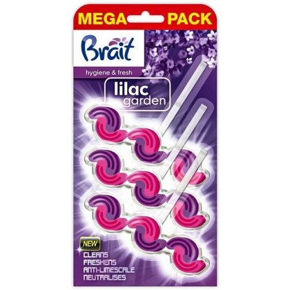 Brait Lilac Garden kostka do WC 3x45 g Hygiene & Fresh Mega Pack