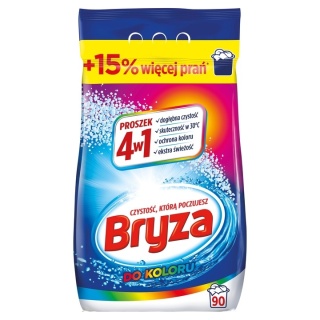 Bryza COLOR 4w1 Proszek do prania 5,85 kg - 90 prań, do kolorów