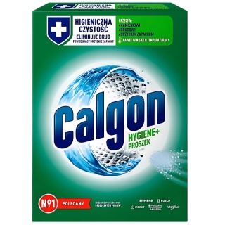 Calgon Hygiene Proszek do Czyszczenia Pralki 1 kg - Ochrona przed kamieniem i brudem