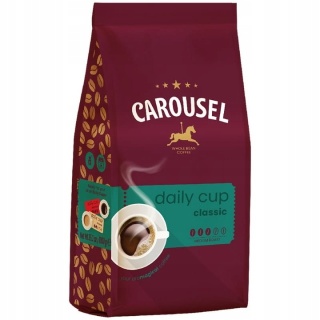 Carousel Daily Cup Classic 1 kg - Kawa ziarnista Arabika i Robusta z nutami przypraw