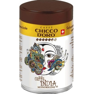 Chicco d’Oro India Kawa Ziarnista 250 g - orientalna intensywność ziaren z Indii