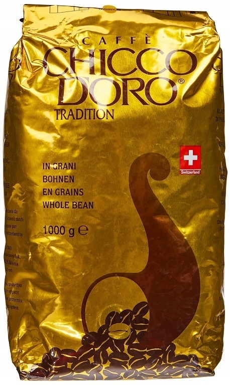 Chicco d'Oro Tradition Kawa ziarnista 1 kg - Klasyczna mieszanka z 90% Arabiki Chicco d'Oro Tradition Kawa ziarnista 1 kg - Klasyczna mieszanka z 90% Arabiki