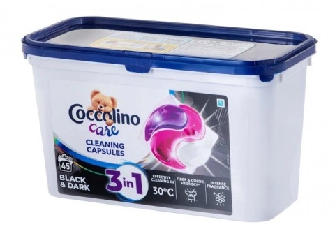 Coccolino Care Black Kapsułki 3w1 Do Prania Ciemnych Tkanin 45 szt Coccolino Care Black Kapsułki 3w1 Do Prania Ciemnych Tkanin 45 szt