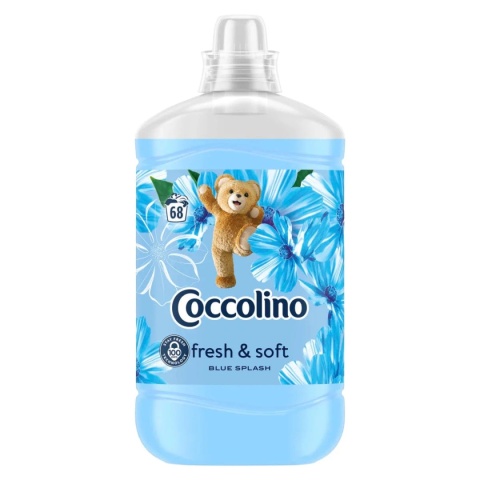 Coccolino Płyn do płukania Fresh & Soft Blue Splash 1700 ml - Zapach wiosennych kwiatów Coccolino Płyn do płukania Fresh & Soft Blue Splash 1700 ml - Zapach wiosennych kwiatów