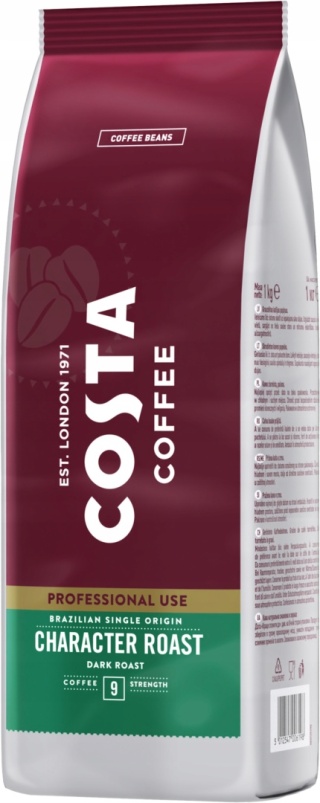 Costa Coffee Character Roast Brazilian Dark Roast kawa ziarnista 1 kg