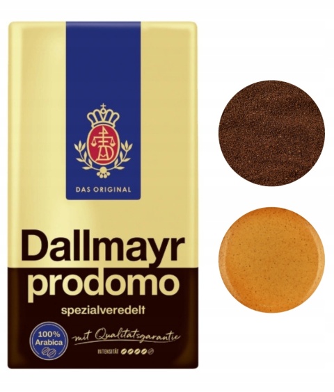 Dallmayr Prodomo 500 g kawa mielona słabo palona