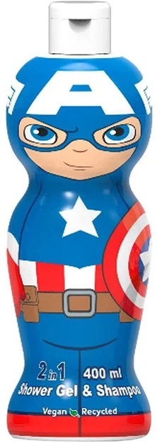 Disney Marvel Captain America żel i szampon 2w1 dla dzieci 400 ml
