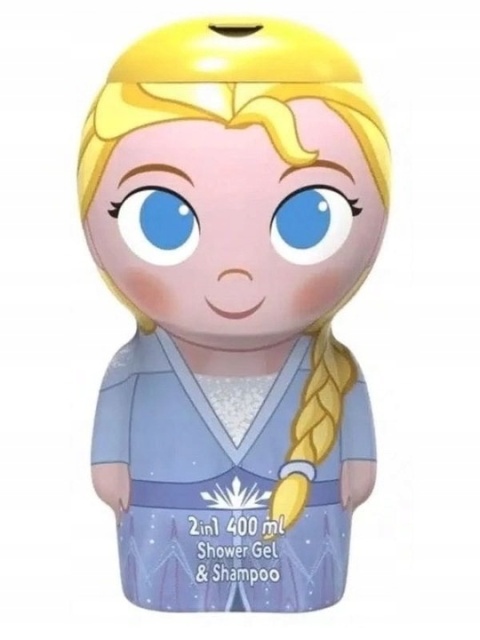 Disney Żel i Szampon 2w1 400 ml 2D Kraina Lodu Elsa