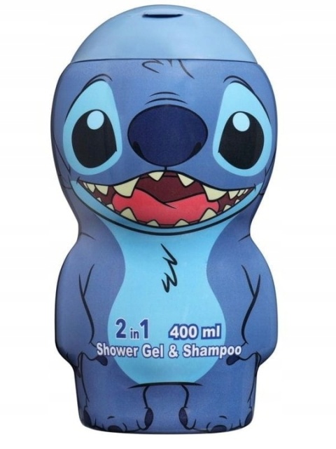 Disney Żel i Szampon 2w1 400 ml 2D Stitch