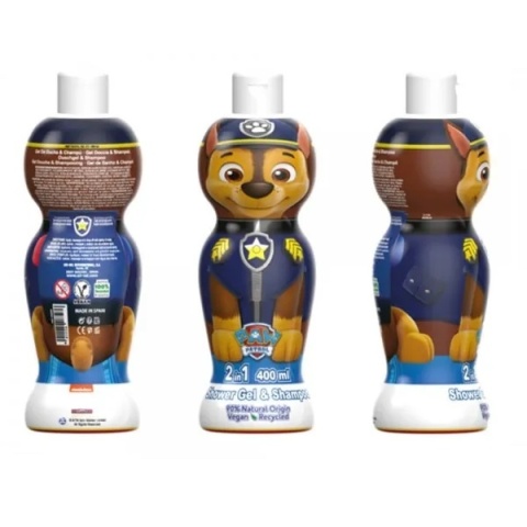 Disney Żel i Szampon 2w1 400 ml Psi Patrol Chase