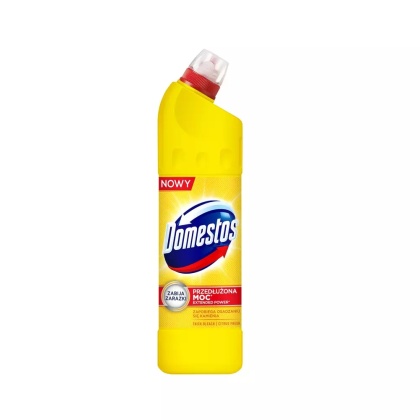 Domestos Płyn do Czyszczenia WC Lemon 750 ml żółty