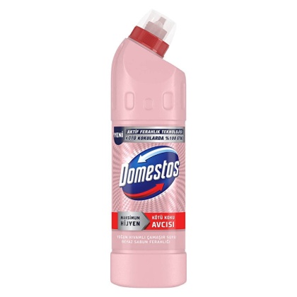 Domestos Różowy Żel do WC o zapachu białego mydła 750 ml