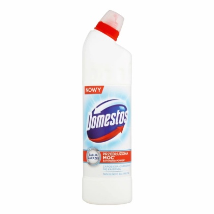Domestos do czyszczenia toalet 24h Ultra White Shine 750 ml