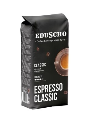 Eduscho Espresso Classico 1kg kawa ziarnista mocna