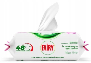 Fairy Chusteczki Czyszczące Uniwersalne Lily 100 sztuk lilia