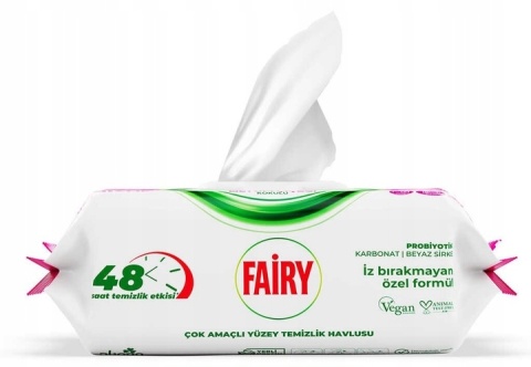 Fairy Chusteczki Czyszczące Uniwersalne Lily 100 sztuk lilia