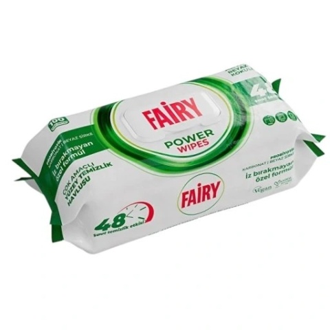 Fairy Chusteczki Czyszczące Uniwersalne White Soap 100 sztuk białe mydło