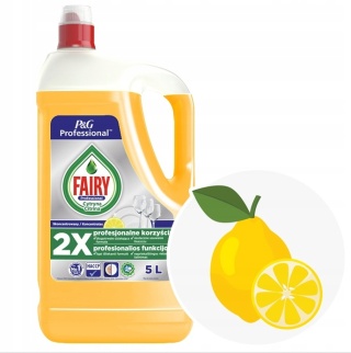 Fairy Professional Lemon 5L - Profesjonalny płyn do mycia naczyń o zapachu cytryny