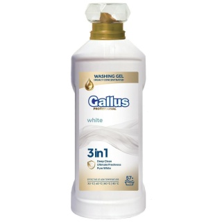 GALLUS Żel do prania białego 2L 3w1 white 57 prań