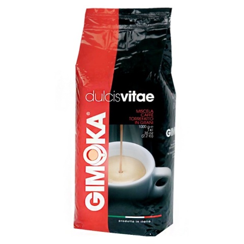 Gimoka Dolce Vita 1kg kawa ziarnista 100% Robusta intensywna włoska