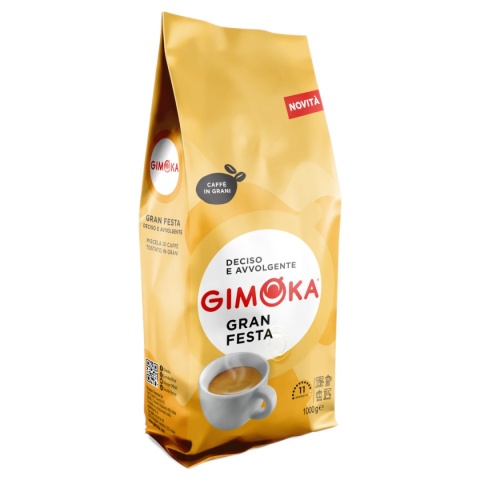 Gimoka Gran Festa 1kg kawa ziarnista 20% Arabica 80% Robusta