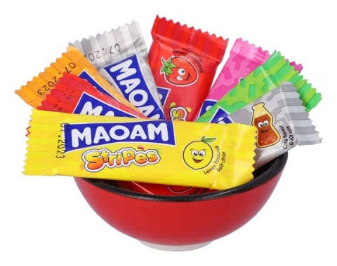 Gumy Owocowe HARIBO MaoaM Stripes 175 g DE Gumy Owocowe HARIBO MaoaM Stripes 175 g DE