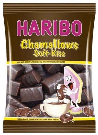 Haribo Chamallows Soft-Kiss Pianki w Czekoladzie 200 g - Oryginalne z Niemiec