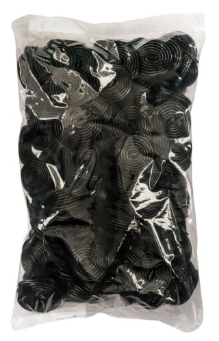 Haribo Lakritz Schnecken 3 kg - Klasyczne lukrecjowe ślimaki w dużym opakowaniu