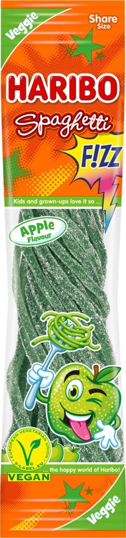 Haribo Spaghetti Apple veggie kwaśne żelki jabłko 200 g