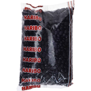 Haribo Viola Lukrecja 3 kg - Lakritz-Dragees o smaku fiołkowym, bez żelatyny