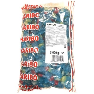 Haribo Żelki Smerfy 3 kg DE - Oryginalne niemieckie opakowanie