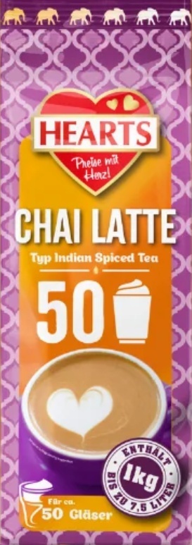 Hearts Chai Latte Cappuccino 1kg aromatyczna kawa
