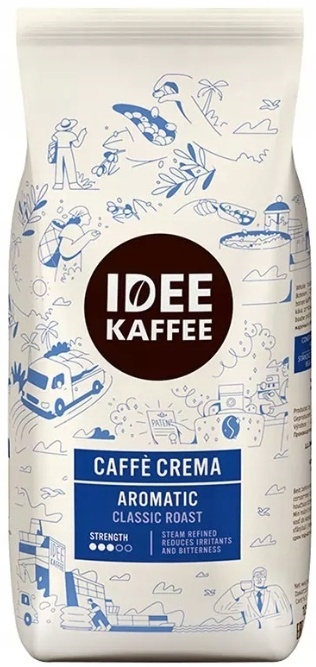 Idee Kaffee Crema Classic 1 kg kawa ziarnista Arabica Robusta łagodna