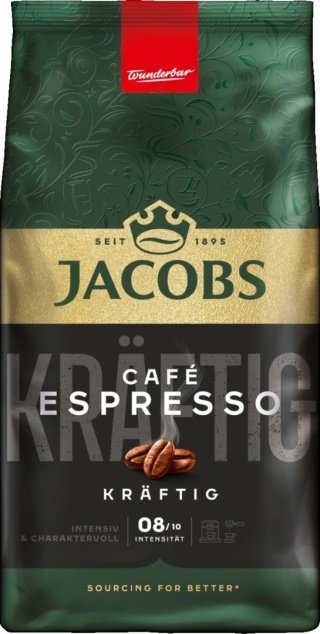 Jacobs Espresso Kraftig 1 kg kawa ziarnista intensywna