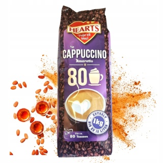 Kawa cappuccino Hearts Amaretto 1000g